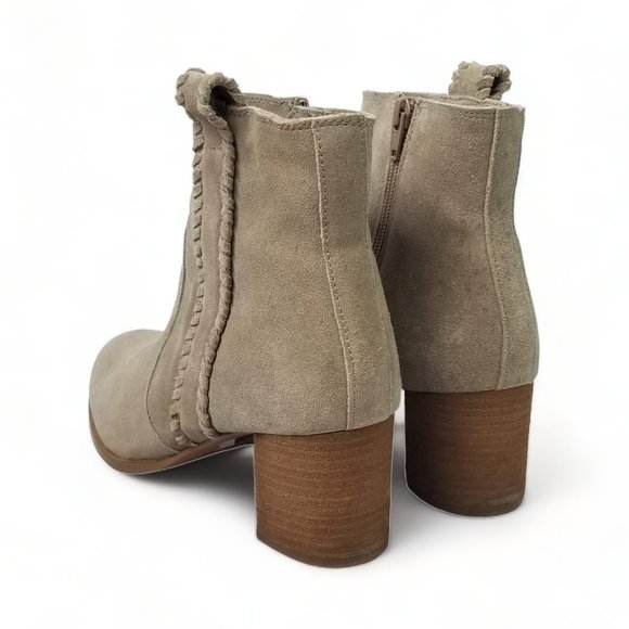 Coconuts By Matisse Trina Suede Ankle Booties Womens Size 8.5 - Picture 5 of 10